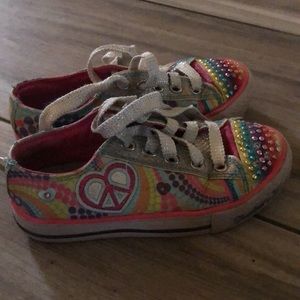 Sketchers twinkle toes, size 13,